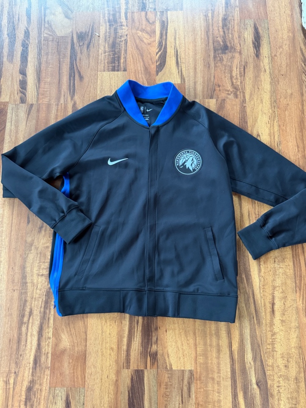 Nike city edition timberwolves Jacket NWOT